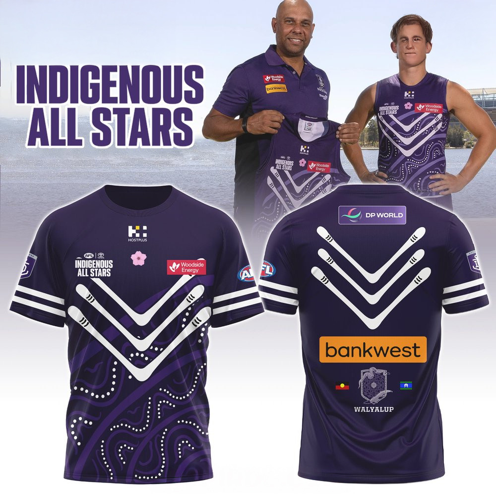 Fremantle Dockers 2025 Indigenous All Stars Jumper T-Shirt Presents For Football Lovers Oregontrailrvpk Shirt