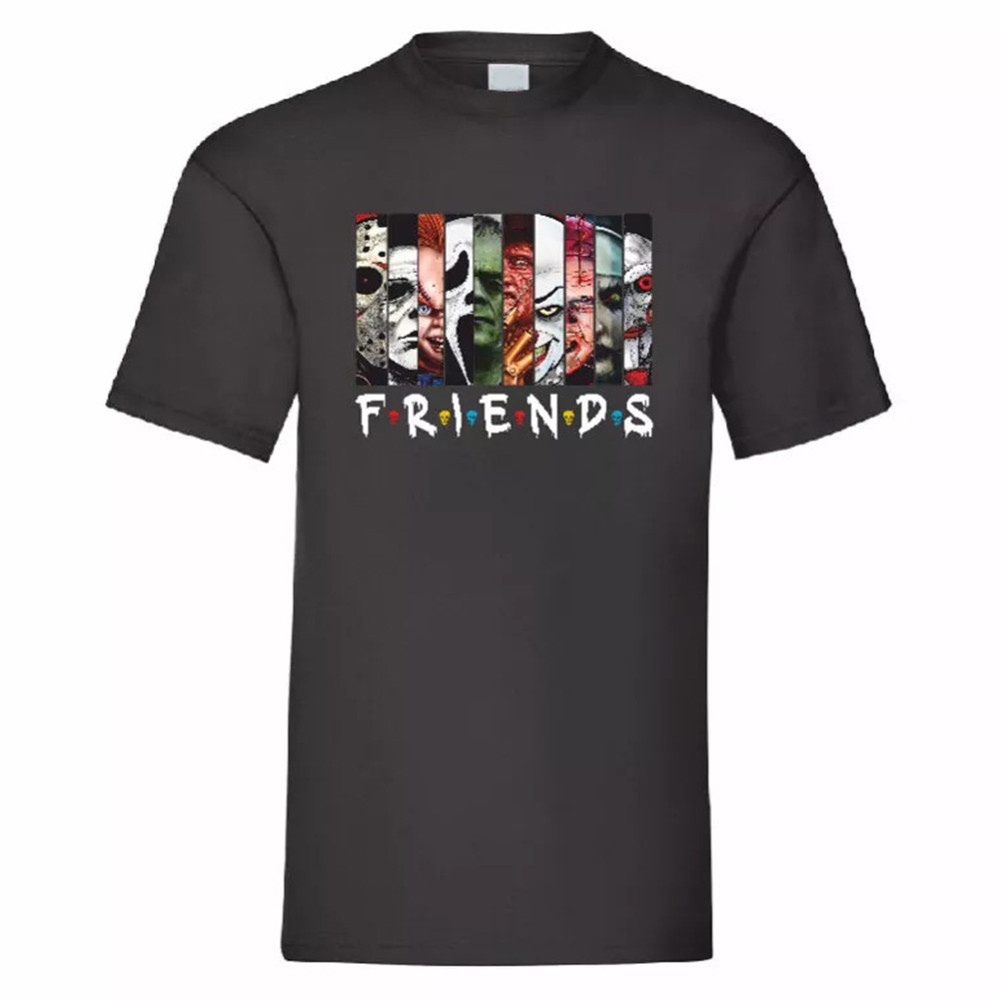FRIENDS Halloweenhirtcary Horror Funny T-Shirt For Halloween Oregontrailrvpk Shirt