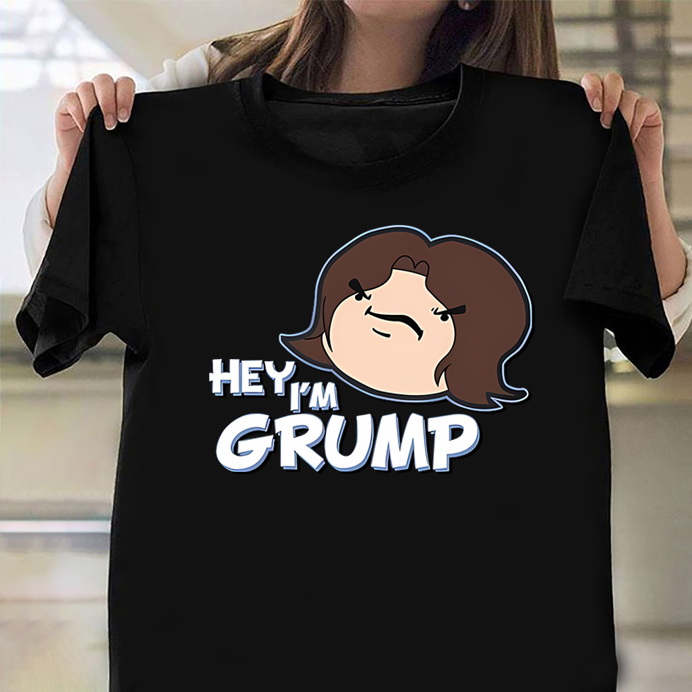 Game Grumps Merch T-Shirt Hey I'm Grump Shirt Funny Game Grumps Tour Merchandise Oregontrailrvpk Shirt