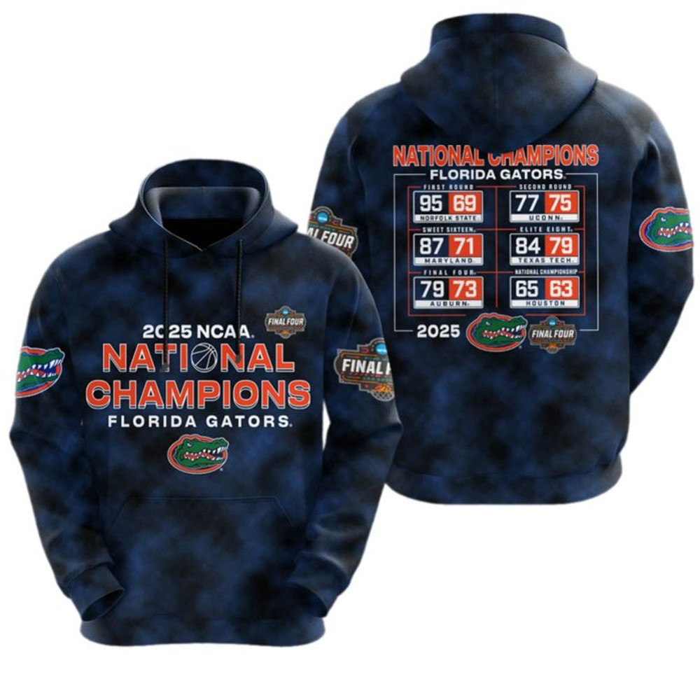 Gators 2025 National Champions Final Four Hoodie