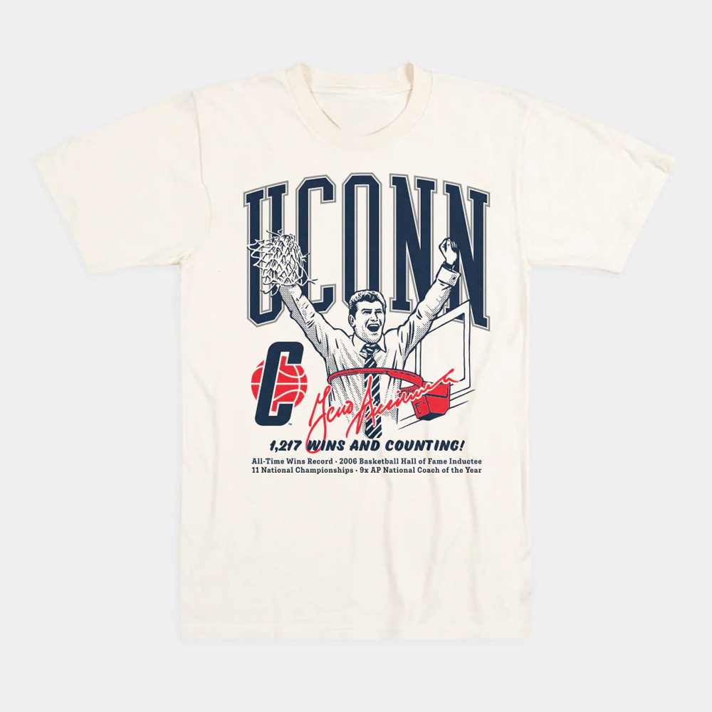 Geno Auriemma Win Record T-Shirt Oregontrailrvpk Shirt