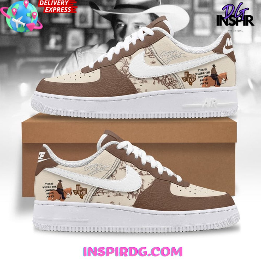 George Strait Texas King Limited Edition Air Force 1