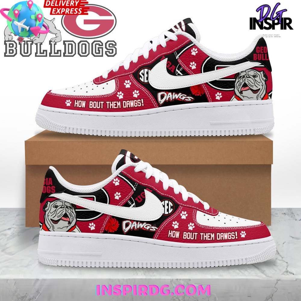 Georgia Bulldogs How Bout Them Dawgs Air Force 1