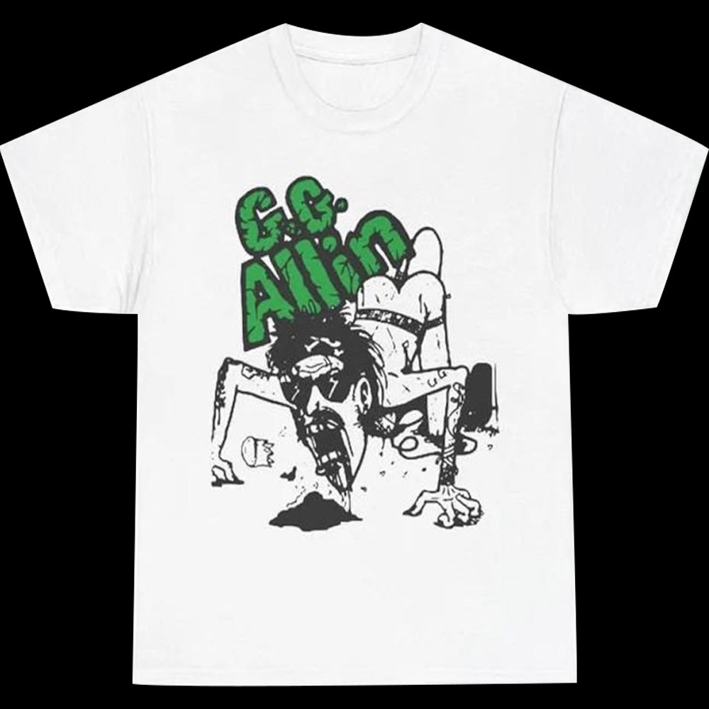 GG Allin Shirt Funny Design GG Allin Merch Oregontrailrvpk Shirt