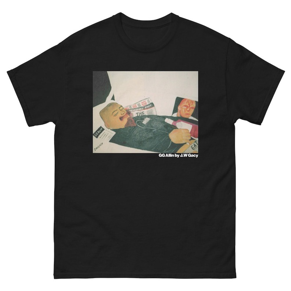 GG Allin Shirt Rock Music Funny GG Allin T-Shirt Oregontrailrvpk Shirt