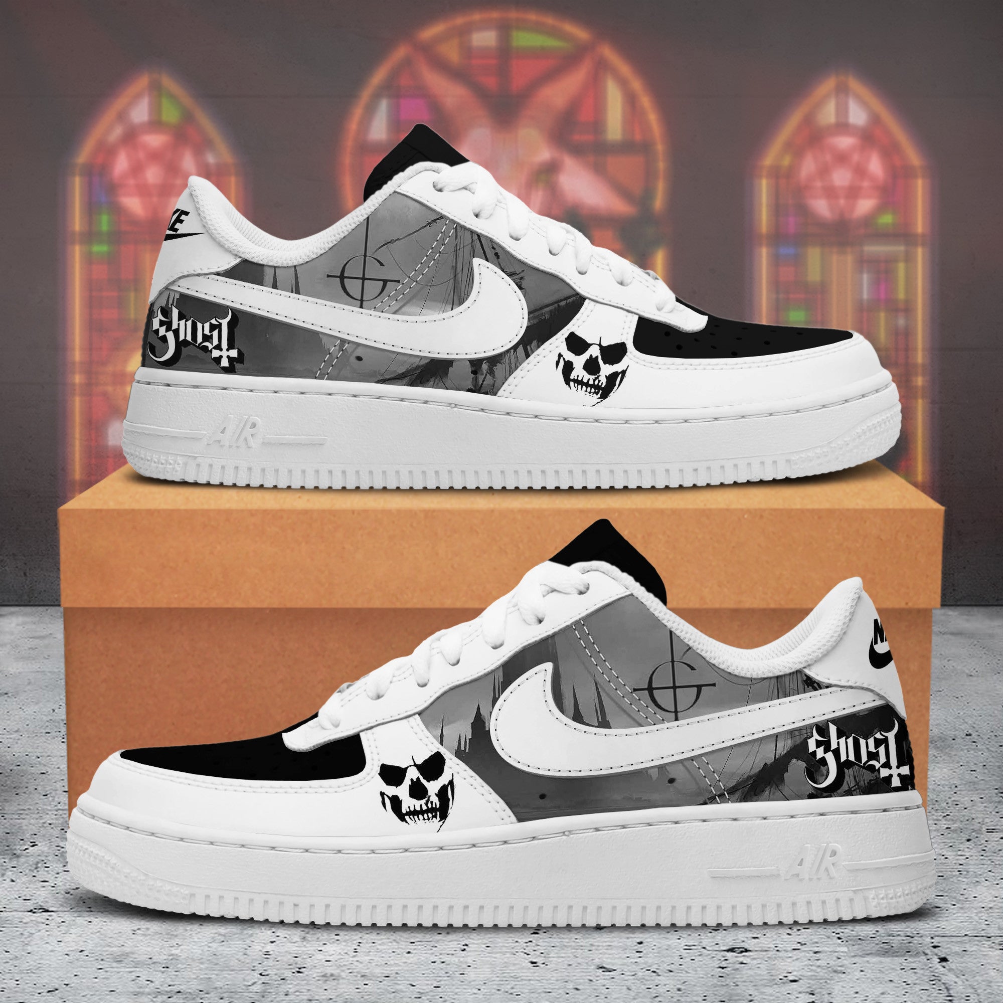 Ghost Air Low-Top Sneakers Shoes For Men And Women