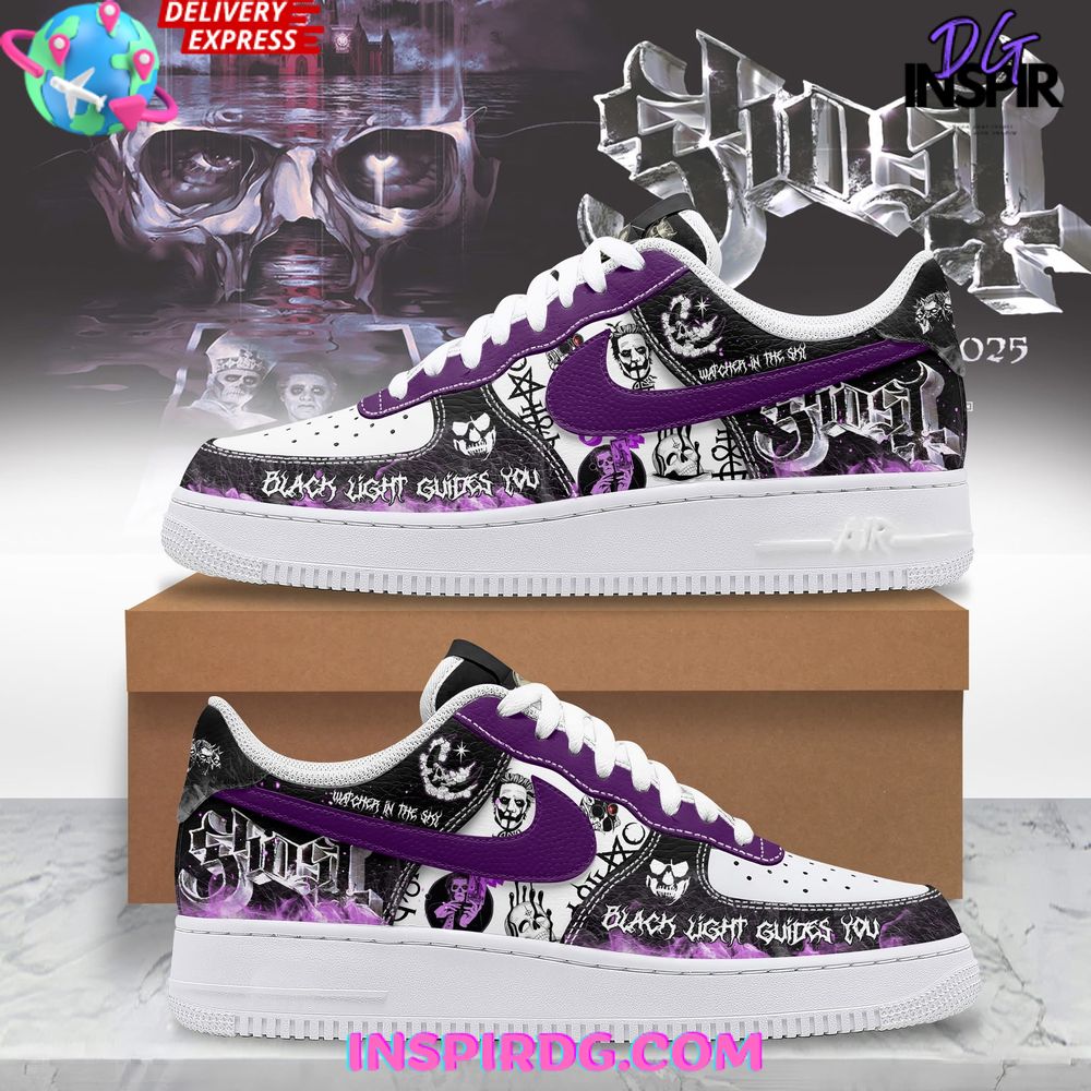 Ghost Band Black Light Guides You 2025 Air Force 1