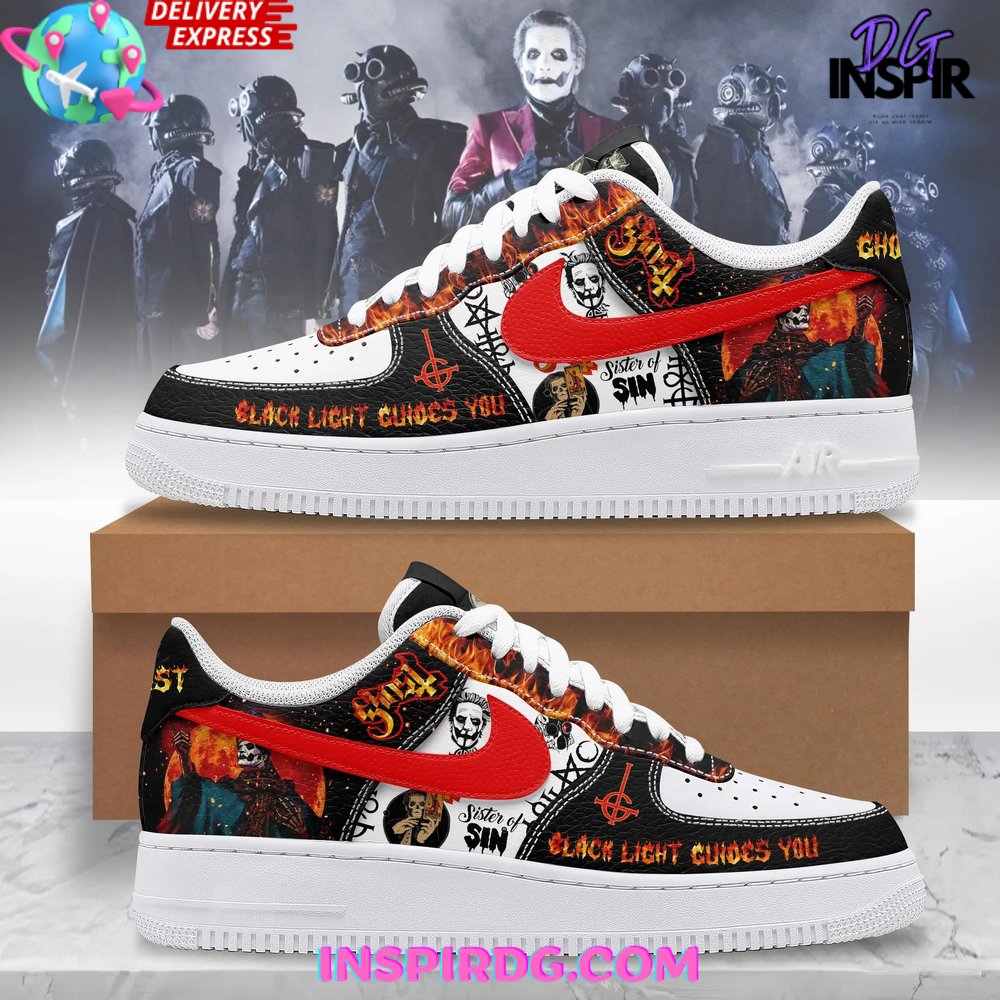 Ghost Band Black Light Guides You Limited Edition Air Force 1