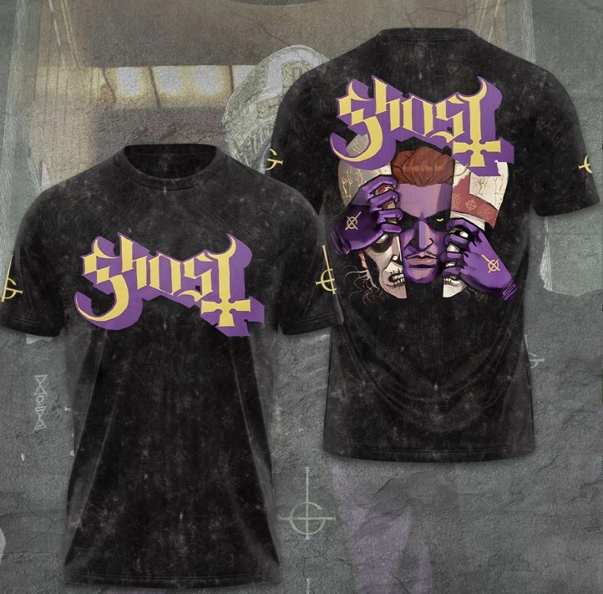 Ghost Band Tour 2025 T-Shirt Men Women Oregontrailrvpk Shirt