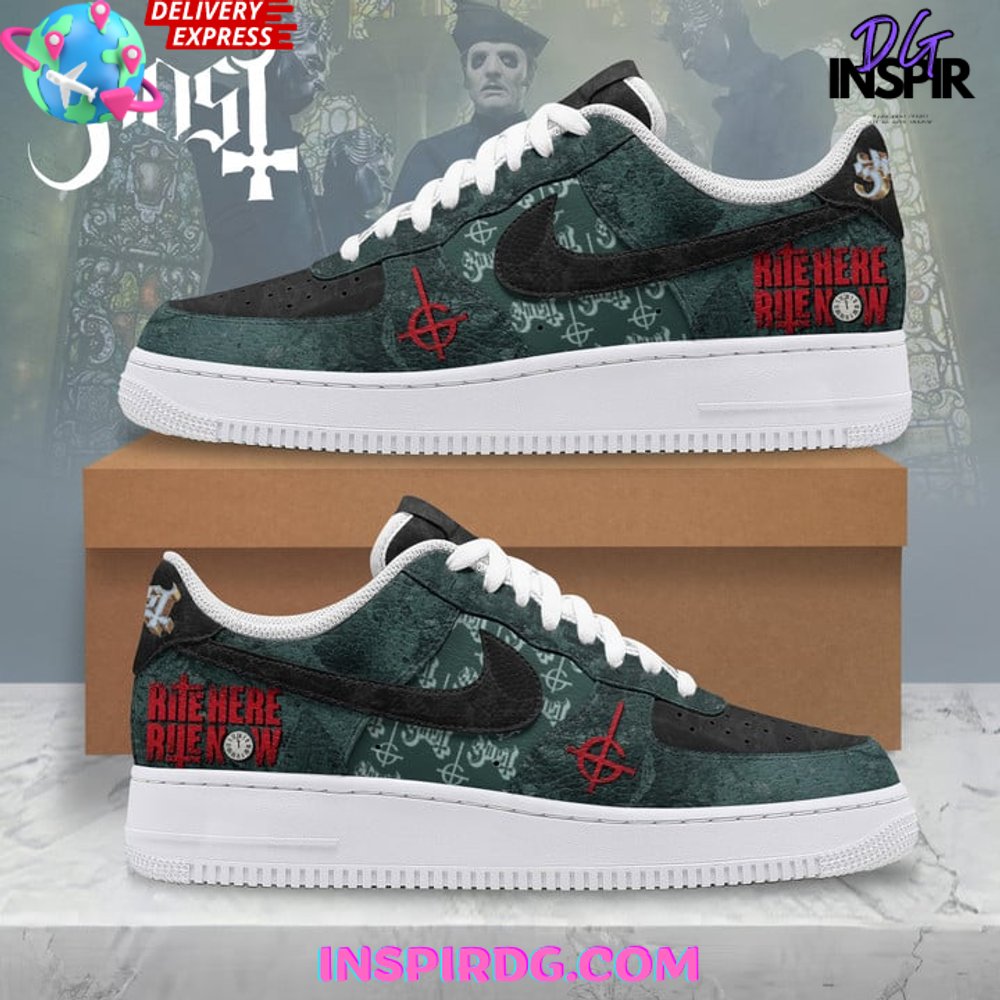 Ghost Rite Here Rite Now Air Force 1 Shoes