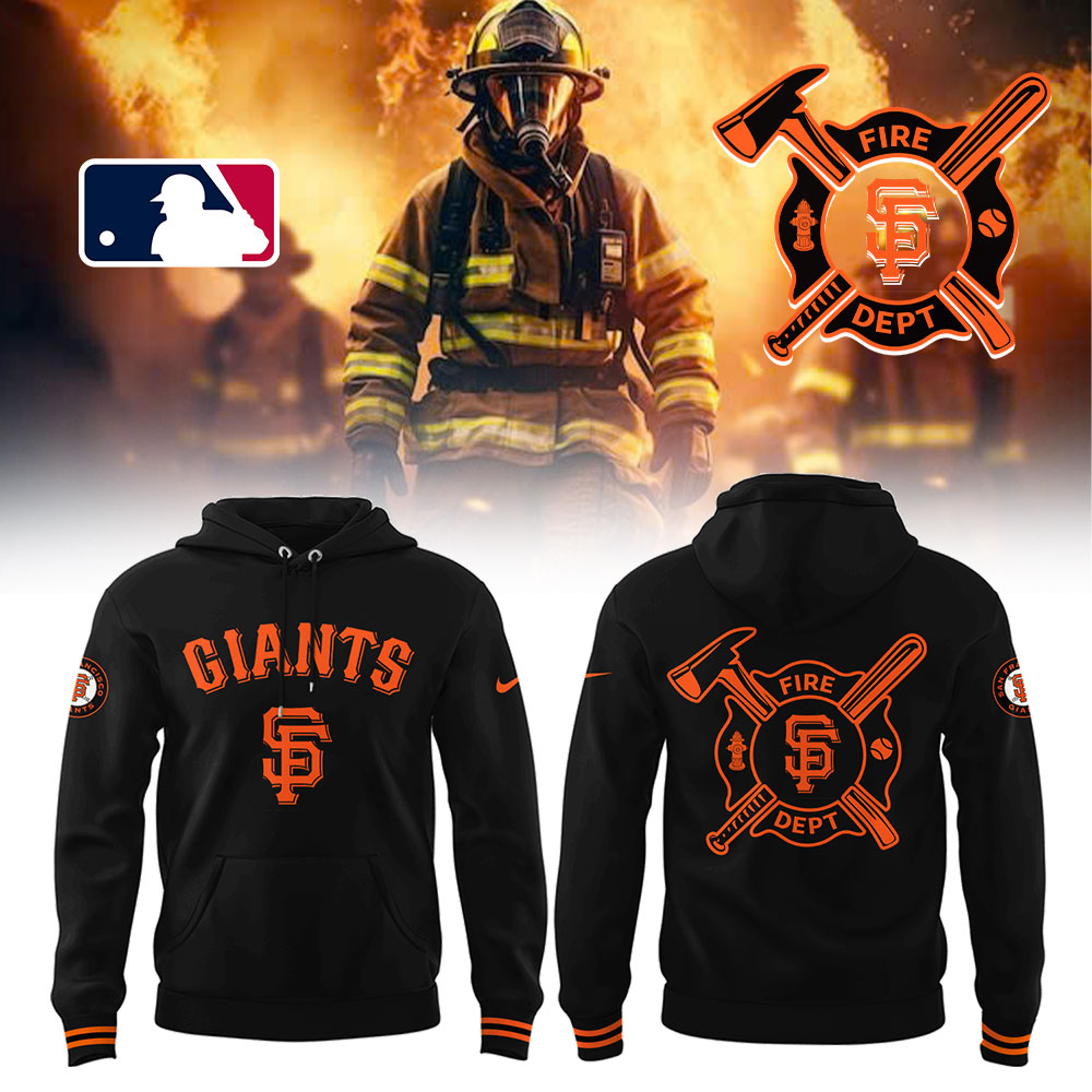 Giants x Firefighter Appreciation Night Hoodie Baseball