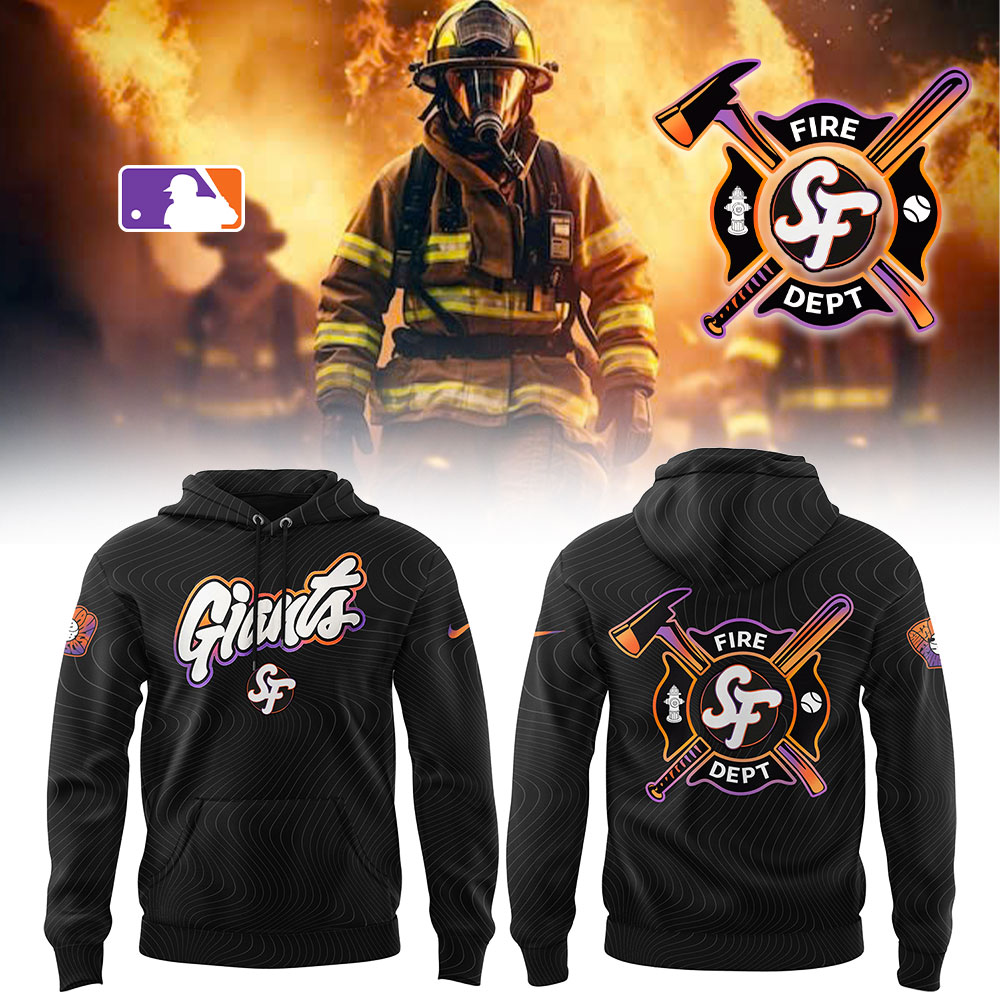 Giants X Firefighter Appreciation Night Hoodie Great