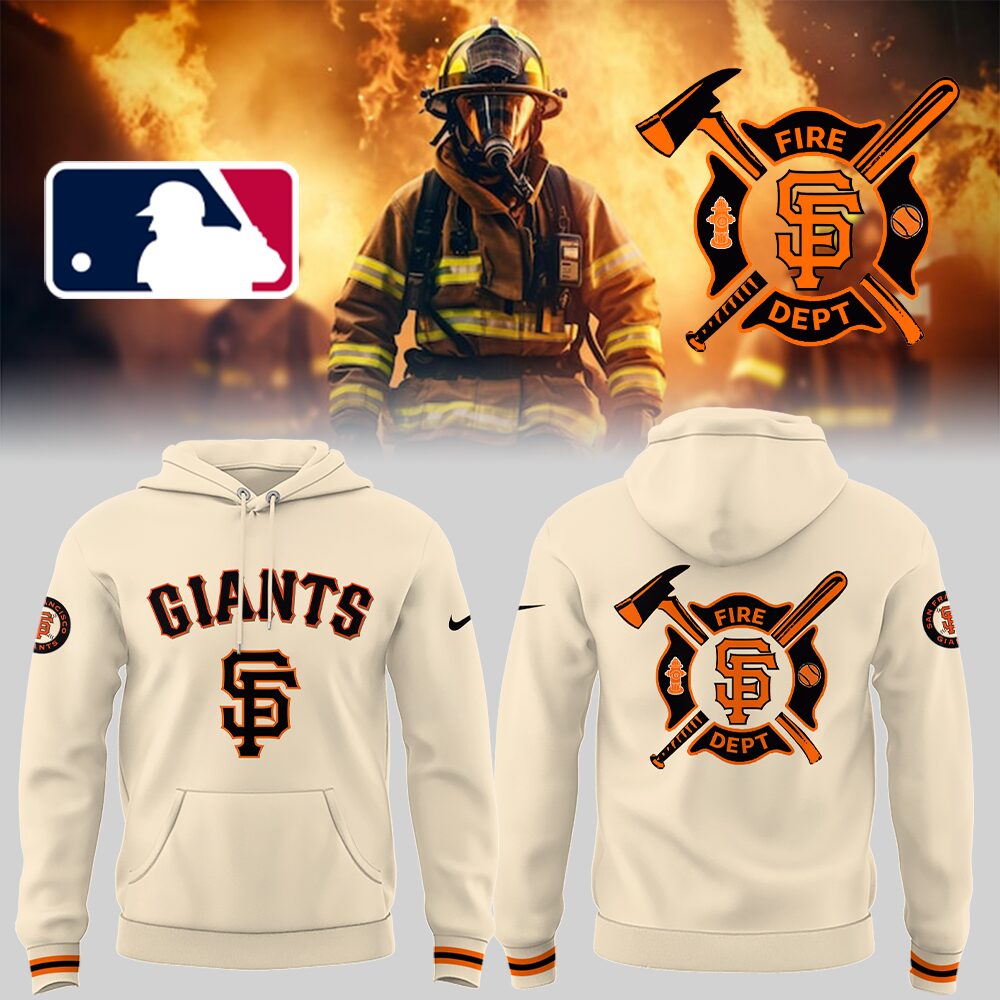 Giants x Firefighter Appreciation Night Hoodie Unique Baseball Gifts