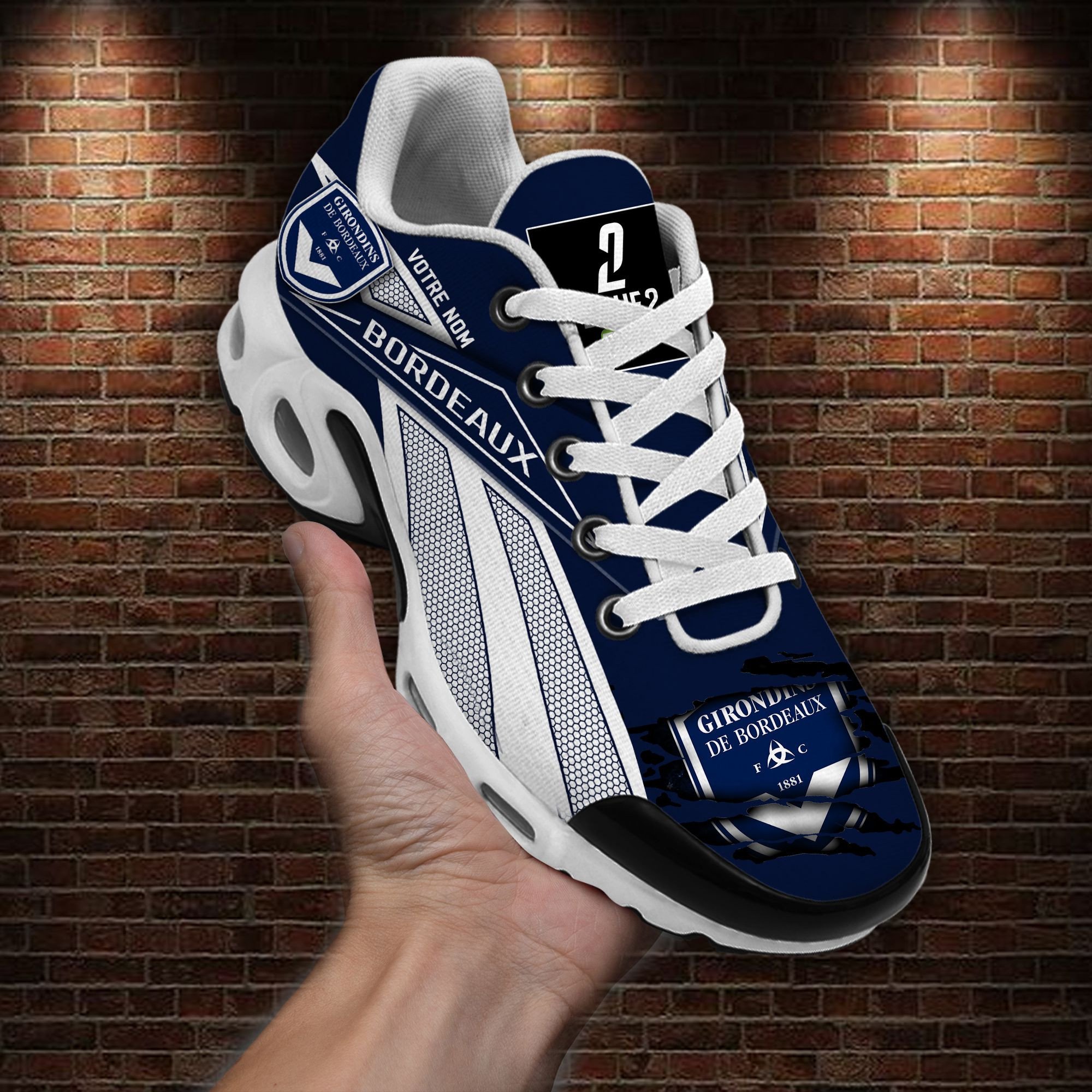 Girondins de Bordeaux Air Max Plus Shoes Sneakers For Men And Women