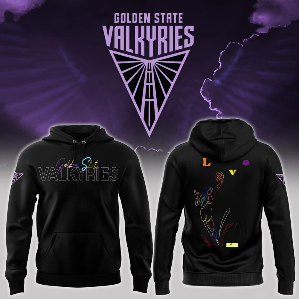 Golden State Valkyries 2025 Basketball Hoodie