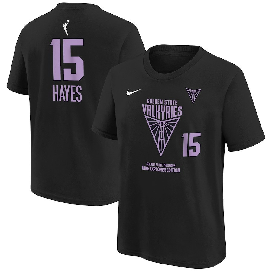 Golden State Valkyries Merch Tiffany Hayes T-Shirt Player Name And Number T-Shirt Oregontrailrvpk Shirt