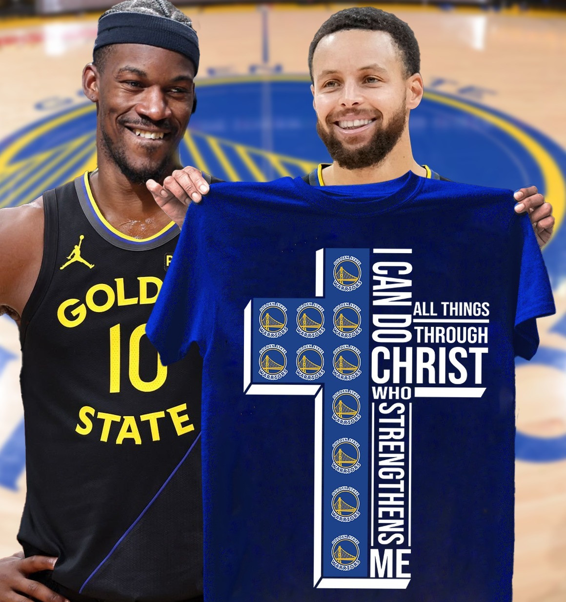 Golden State Warriors Faith Shirt I Can Do All Things Through Christ Who Strengthens Me Oregontrailrvpk Shirt