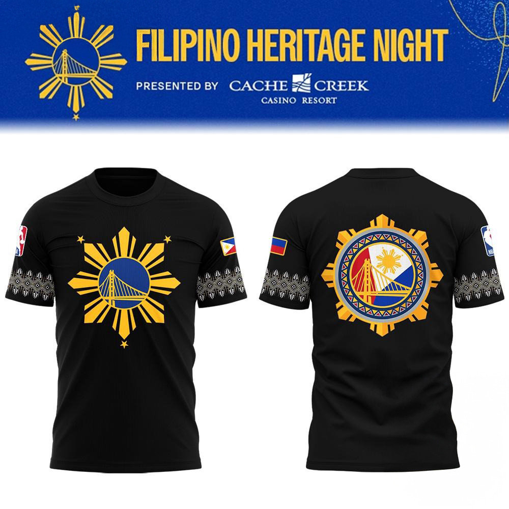 Golden State Warriors Native American Filipino Heritage Black Shirt Gifts For Basketball Lovers Oregontrailrvpk Shirt