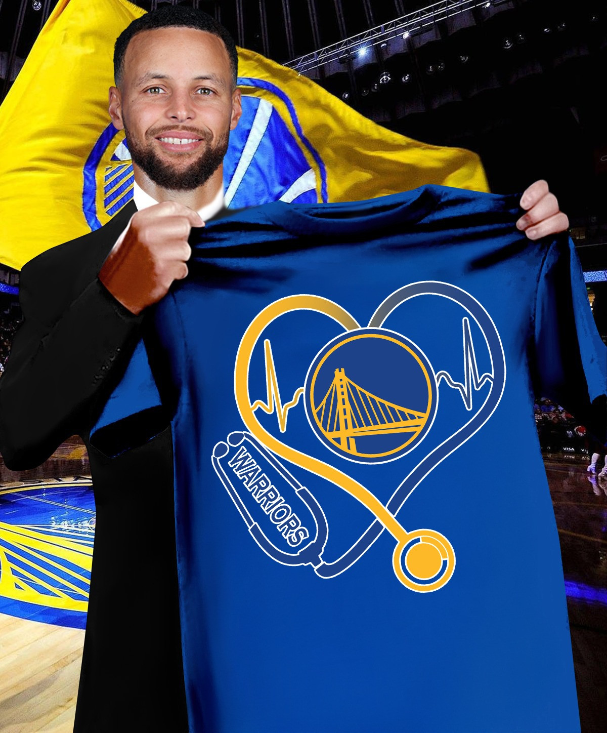 Golden State Warriors Nurses Night Shirt It's A Work Of Heart Nurses Baseball Oregontrailrvpk Shirt