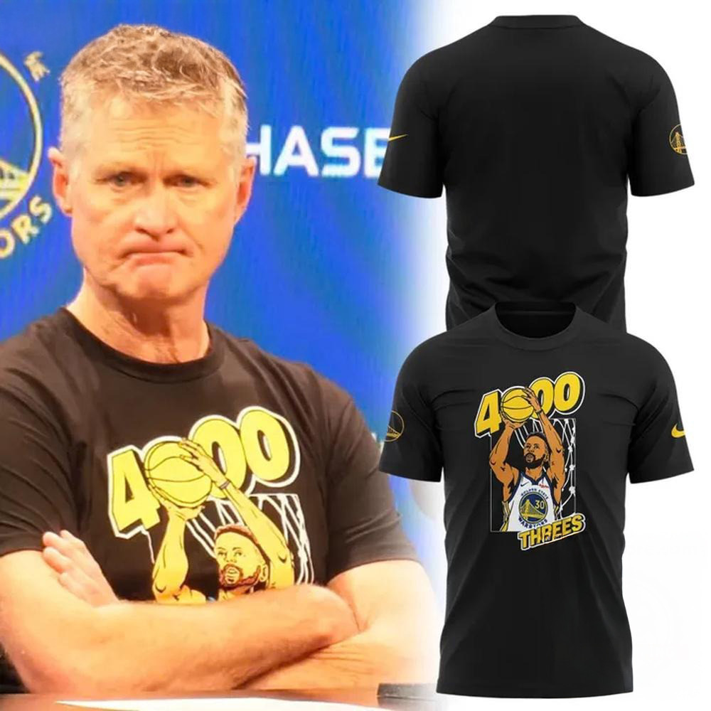 Golden State Warriors Special 4000 Career Regular-Season Threes Shirt Gifts For Basketball Fans Oregontrailrvpk Shirt