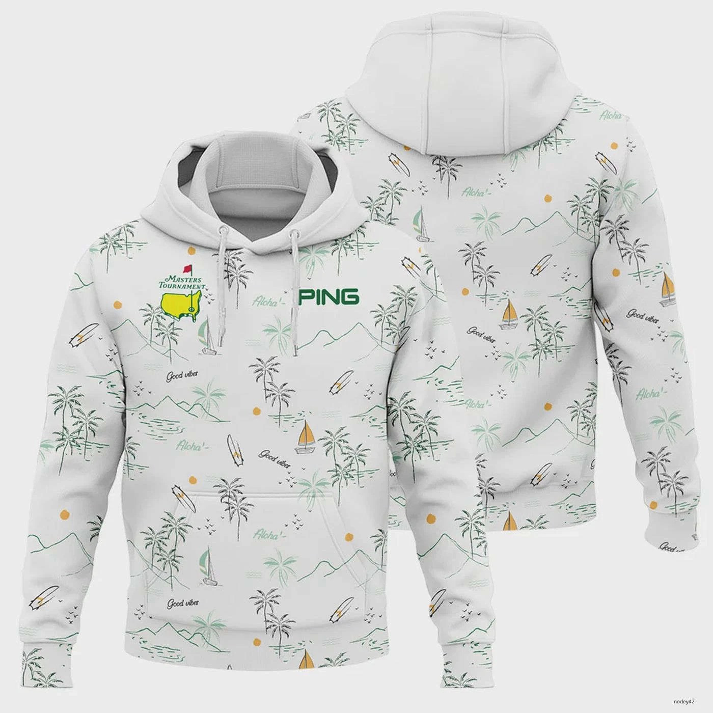 Golf Good Viber Masters Tournament Ping Hoodie Good Golf Gifts For Dad