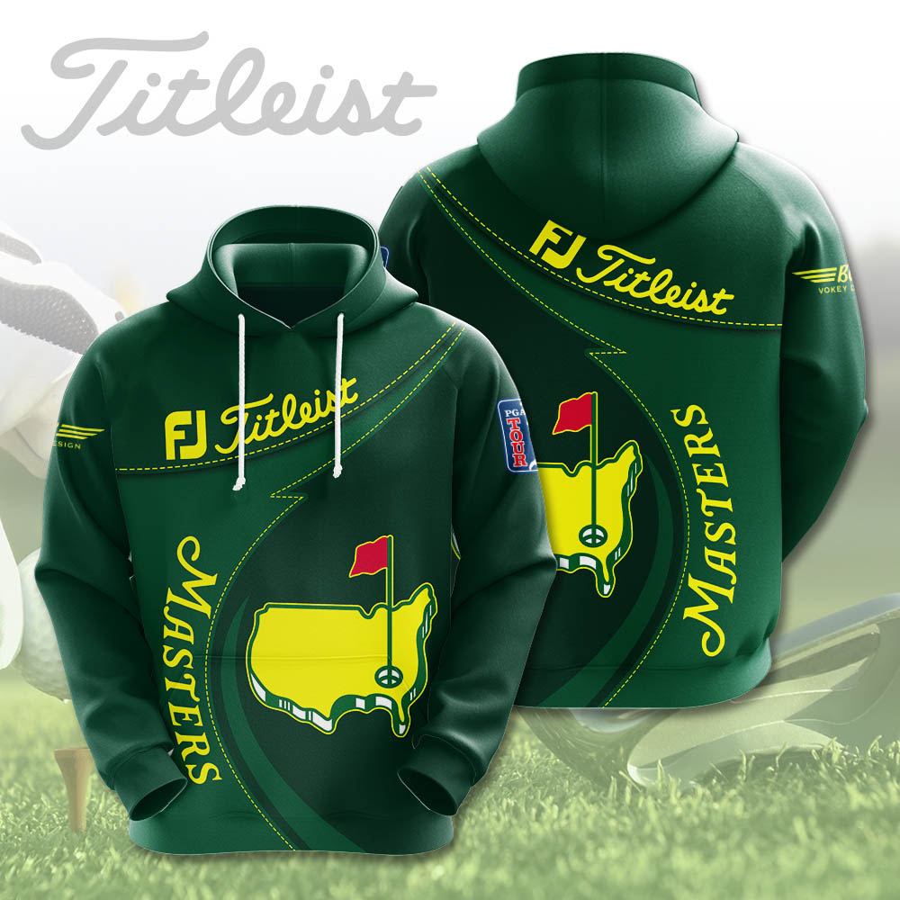 Golf Masters Tournament Titl 3D Hoodie Best Golf Gift