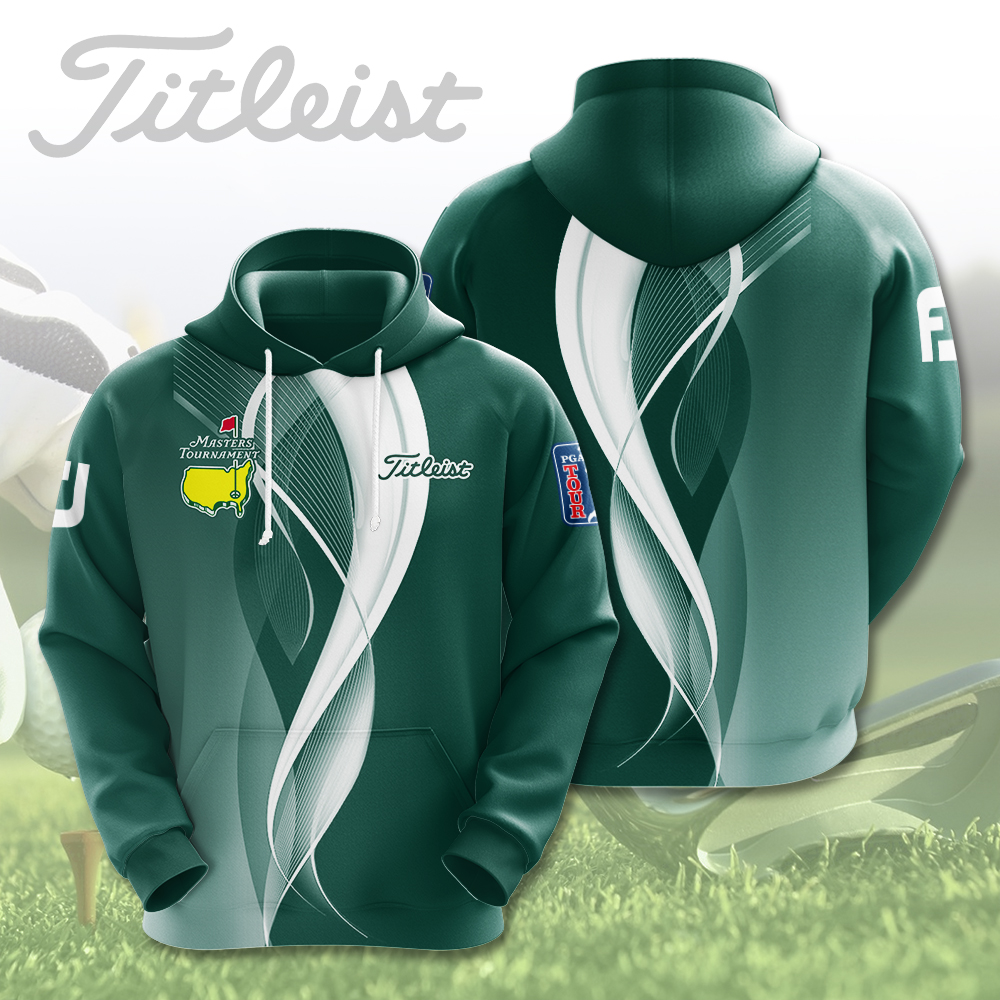 Golf Masters Tournament Titl 3D Hoodie Best Golf Gifts