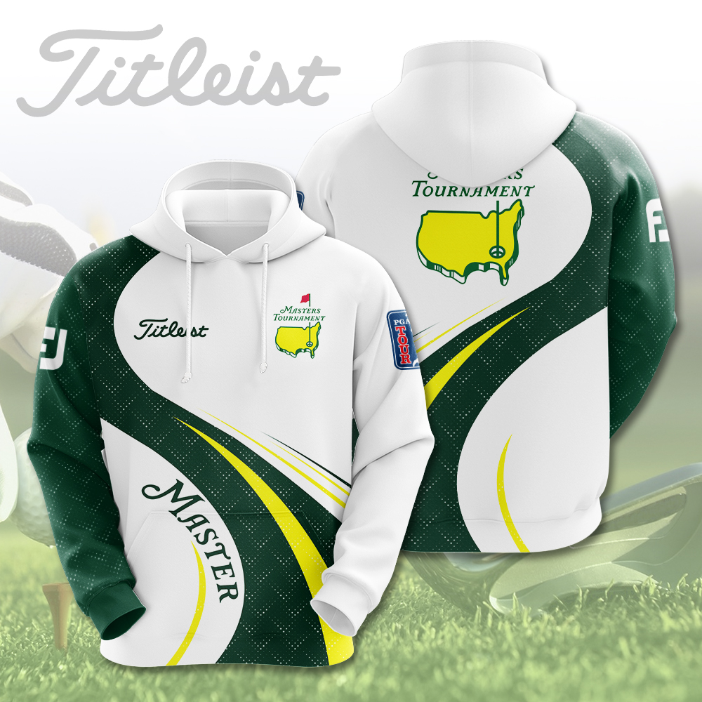Golf Masters Tournament Titl 3D Hoodie Golf Gifts For Dad