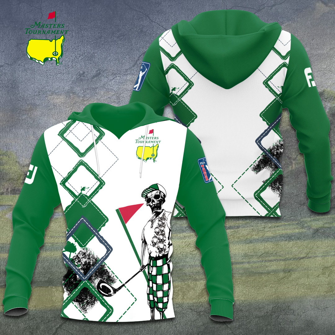 Golf Masters Tournament Titl 3D Hoodie Golf Gifts For Golfer