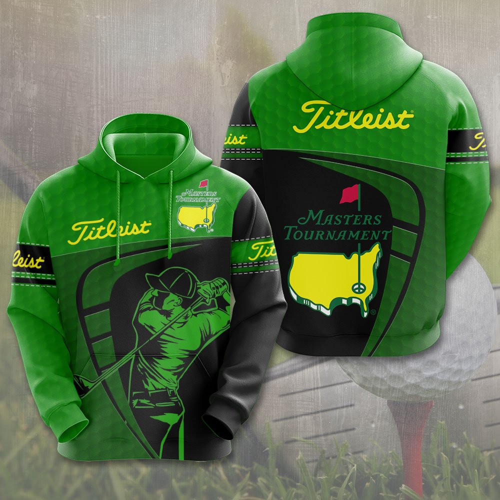 Golf Masters Tournament Titl 3D Hoodie Golf Gifts For Guy