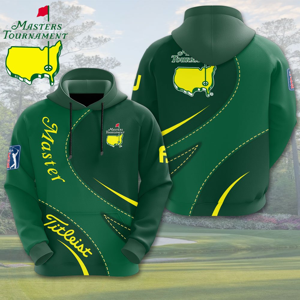 Golf Masters Tournament Titl 3D Hoodie Golf Gifts For Guys
