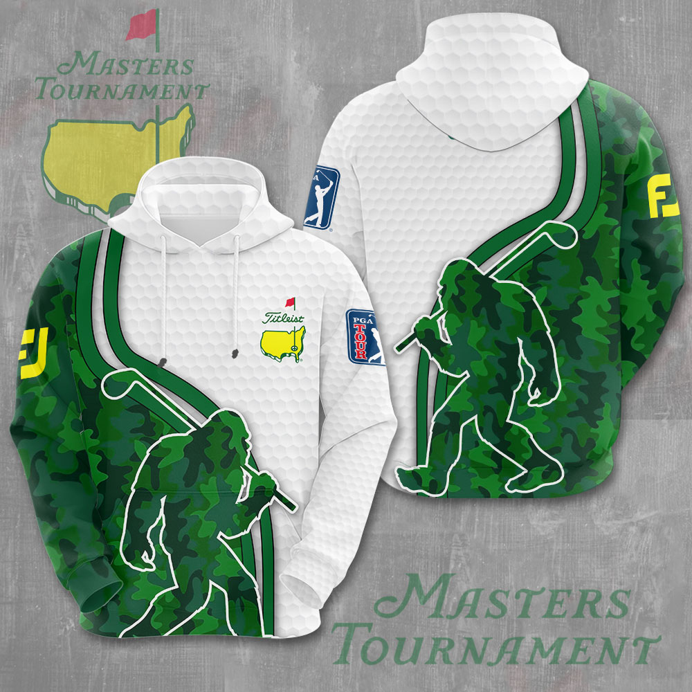 Golf Masters Tournament Titl 3D Hoodie Golf Idea Presents