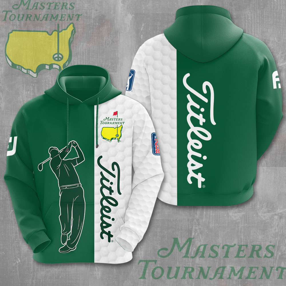 Golf Masters Tournament Titl 3D Hoodie Golf Present Ideas