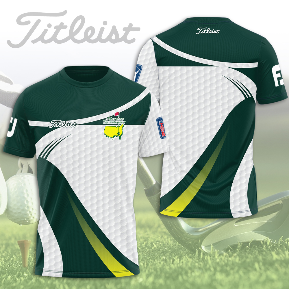 Golf Masters Tournament Titl 3D T-Shirt Best Golf Presents Oregontrailrvpk Shirt