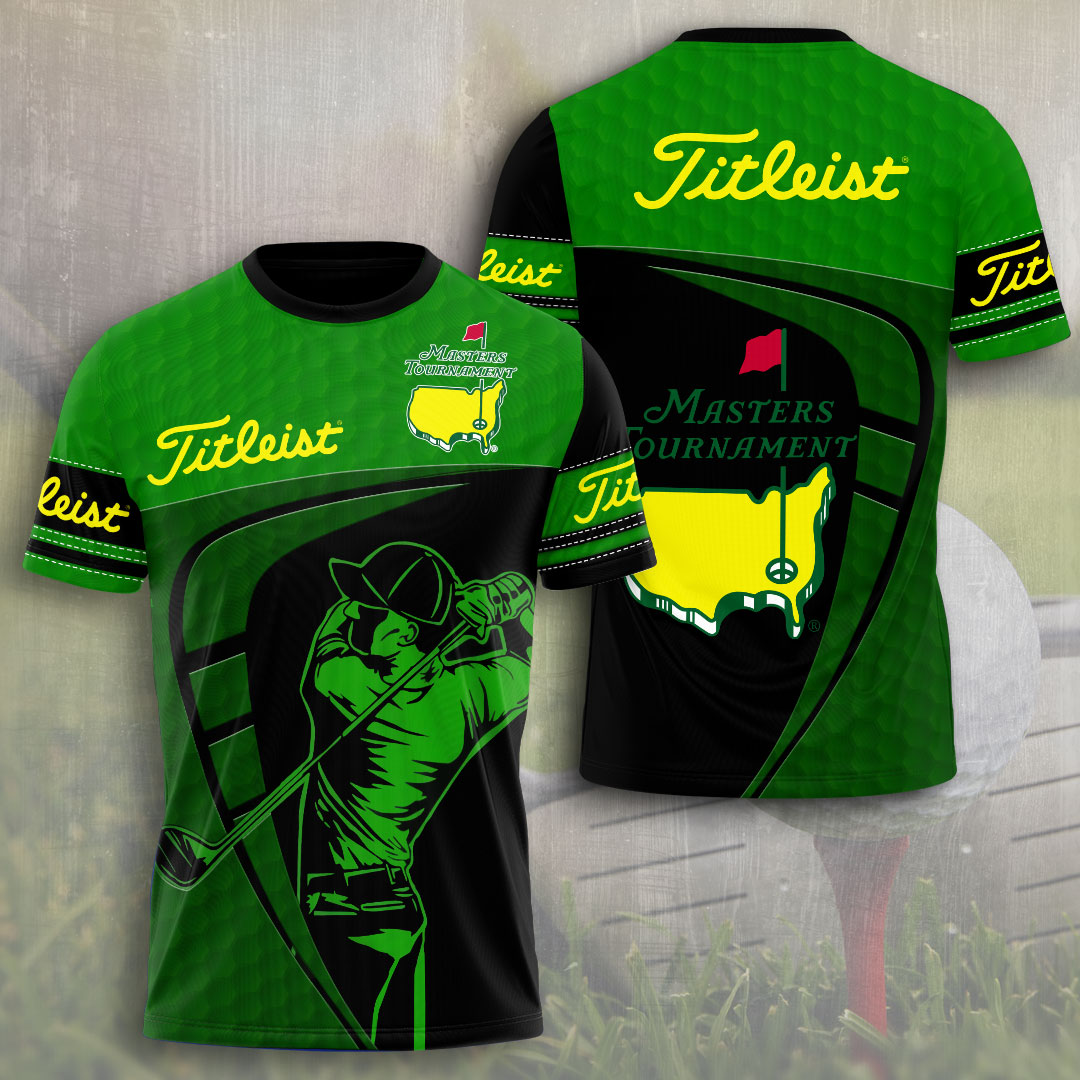 Golf Masters Tournament Titl 3D T-Shirt Golf Gifts Oregontrailrvpk Shirt