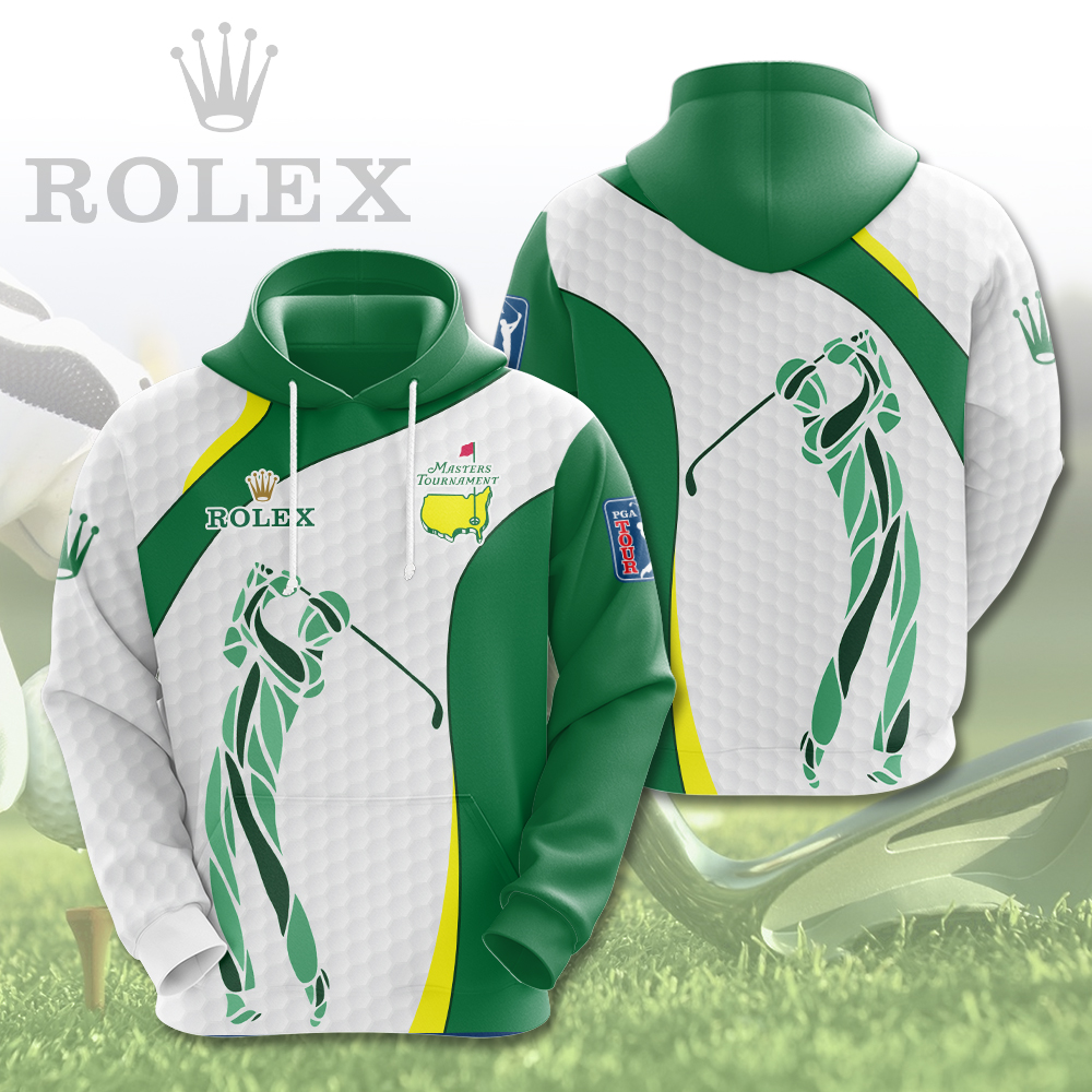 Golf Masters Tournament X Rolex 3D Hoodie Best Golf Gifts