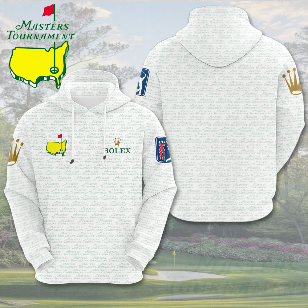Golf Masters Tournament X Rolex 3D Hoodie Golf Presents For Dad