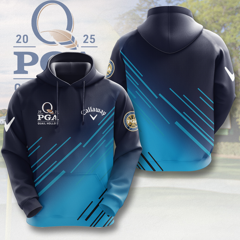 Golf PGA Championship x CALW 3D Hoodie Best Golf Presents