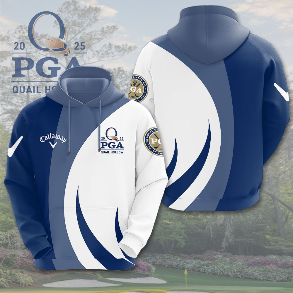 Golf PGA Championship x CALW 3D Hoodie Golf Gifts