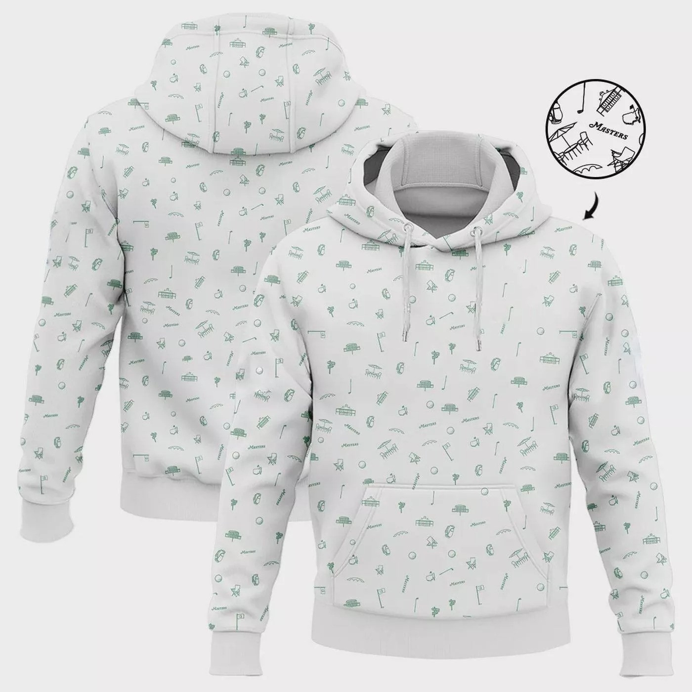 Golf Sport Masters Tournament Hoodie Golf Gifts Who Have Everything