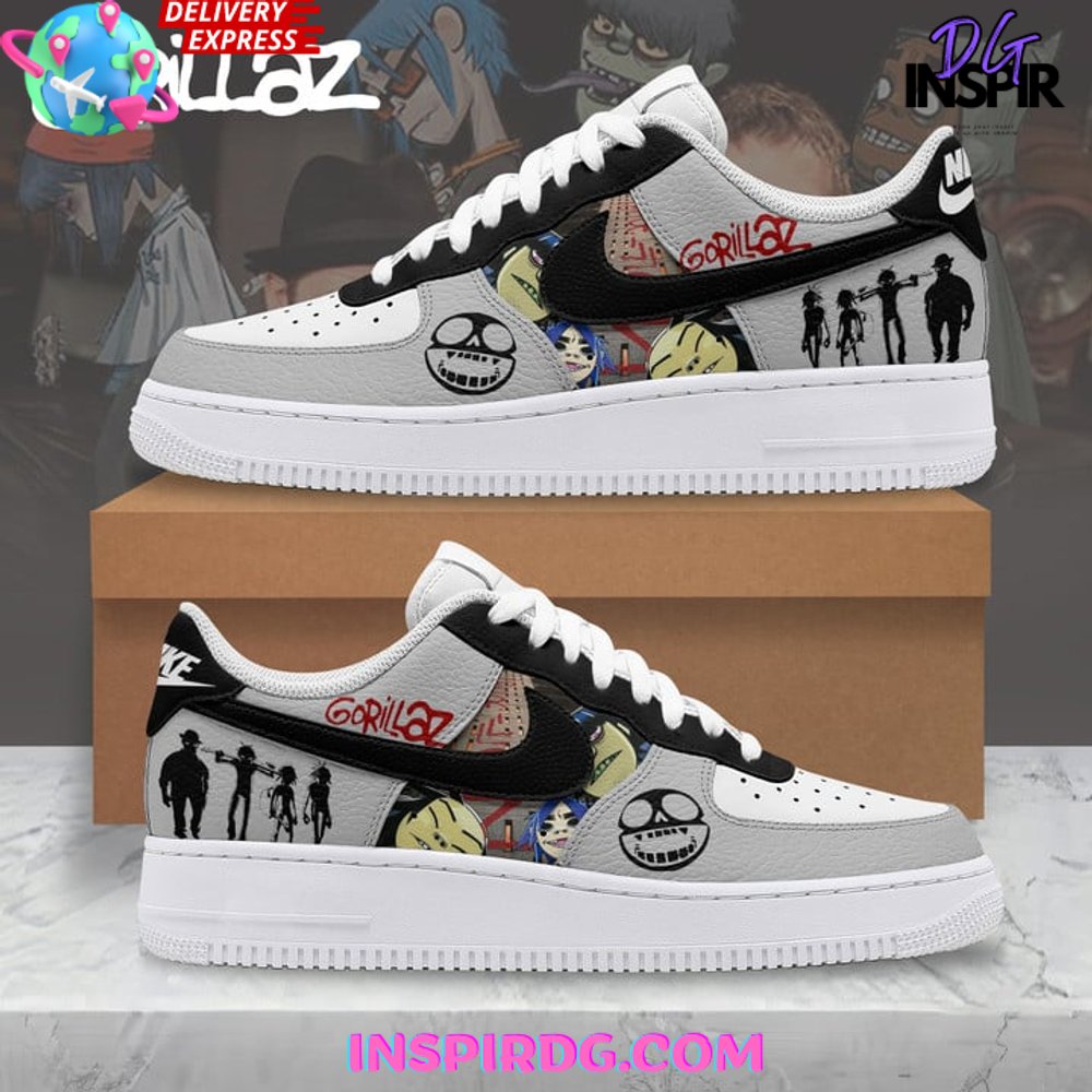 Gorillaz Collab Limited Edition Air Force 1 Sneaker