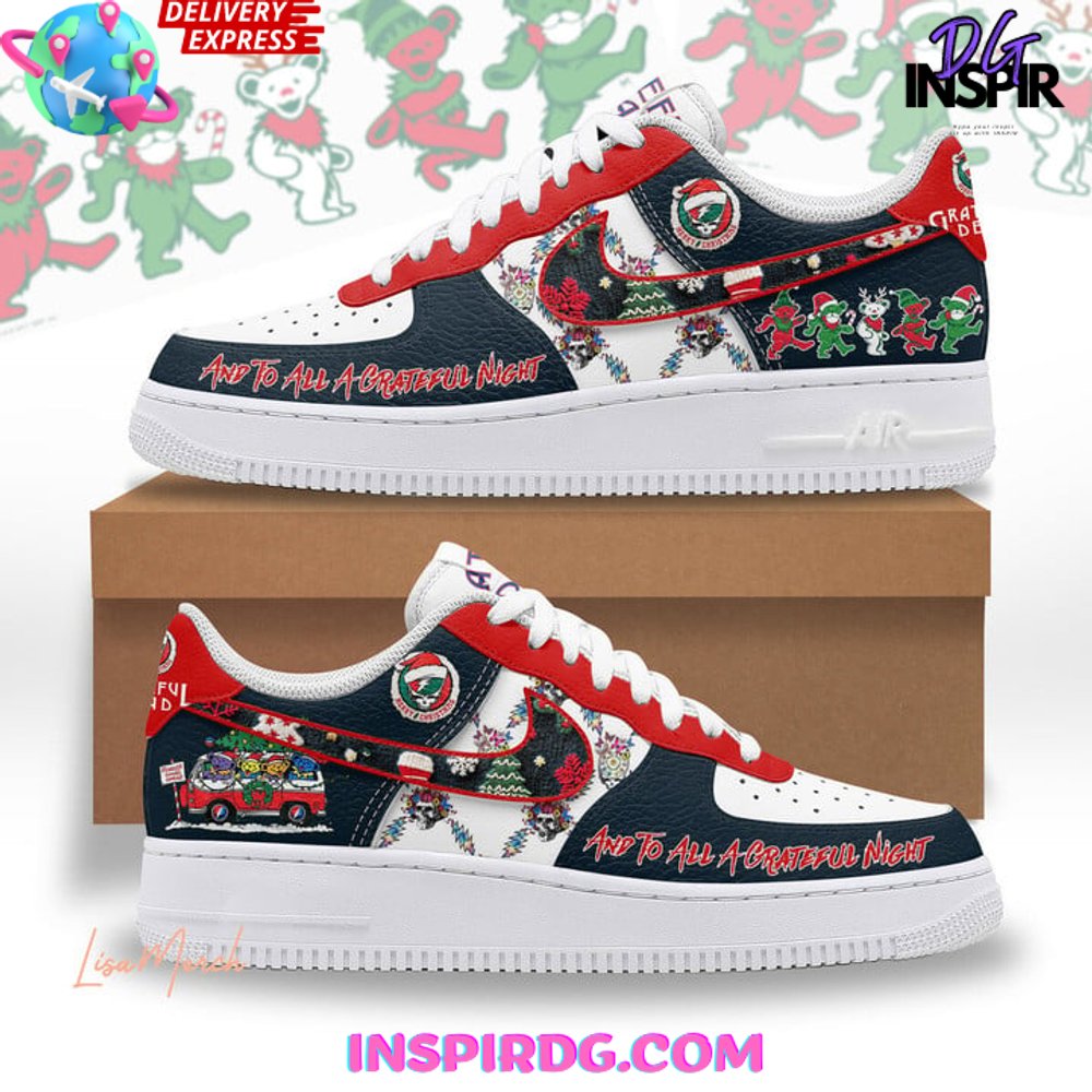 Grateful Dead Christmas Night Limited Edition Air Force 1