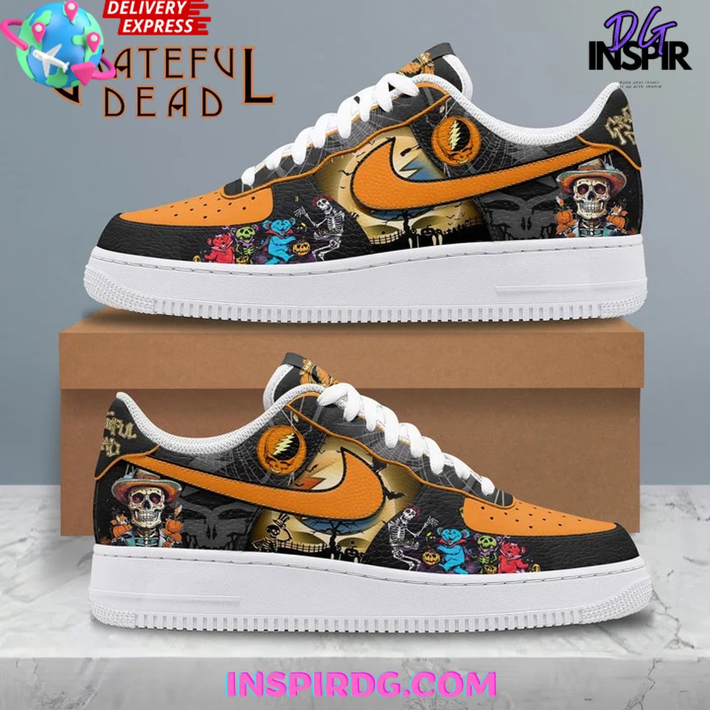 Grateful Dead Happy Halloween Air Force 1