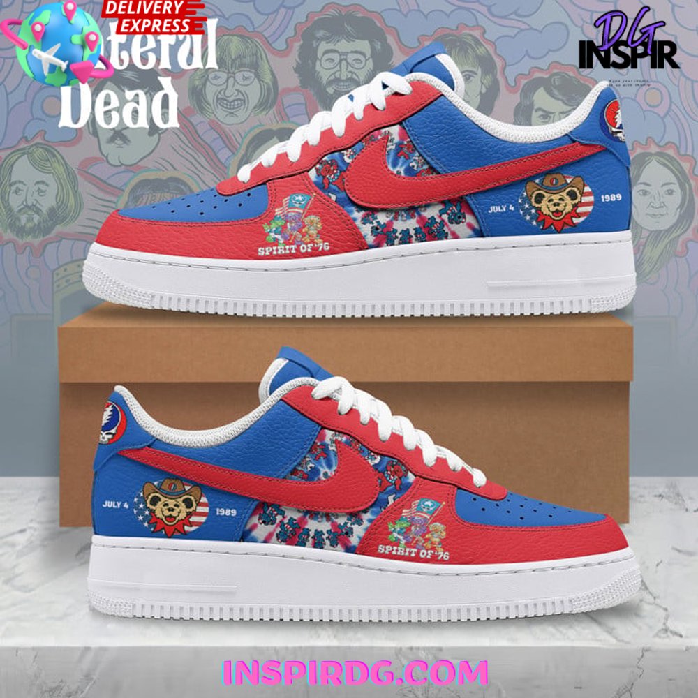 Grateful Dead July 4 Limited Edition Air Force 1