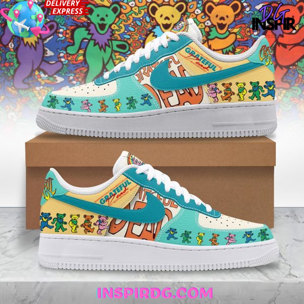 Grateful Dead Limited Edition Air Force 1 Sneaker
