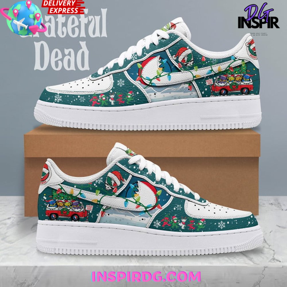 Grateful Dead Merry Christmas Limited Edition Air Force 1