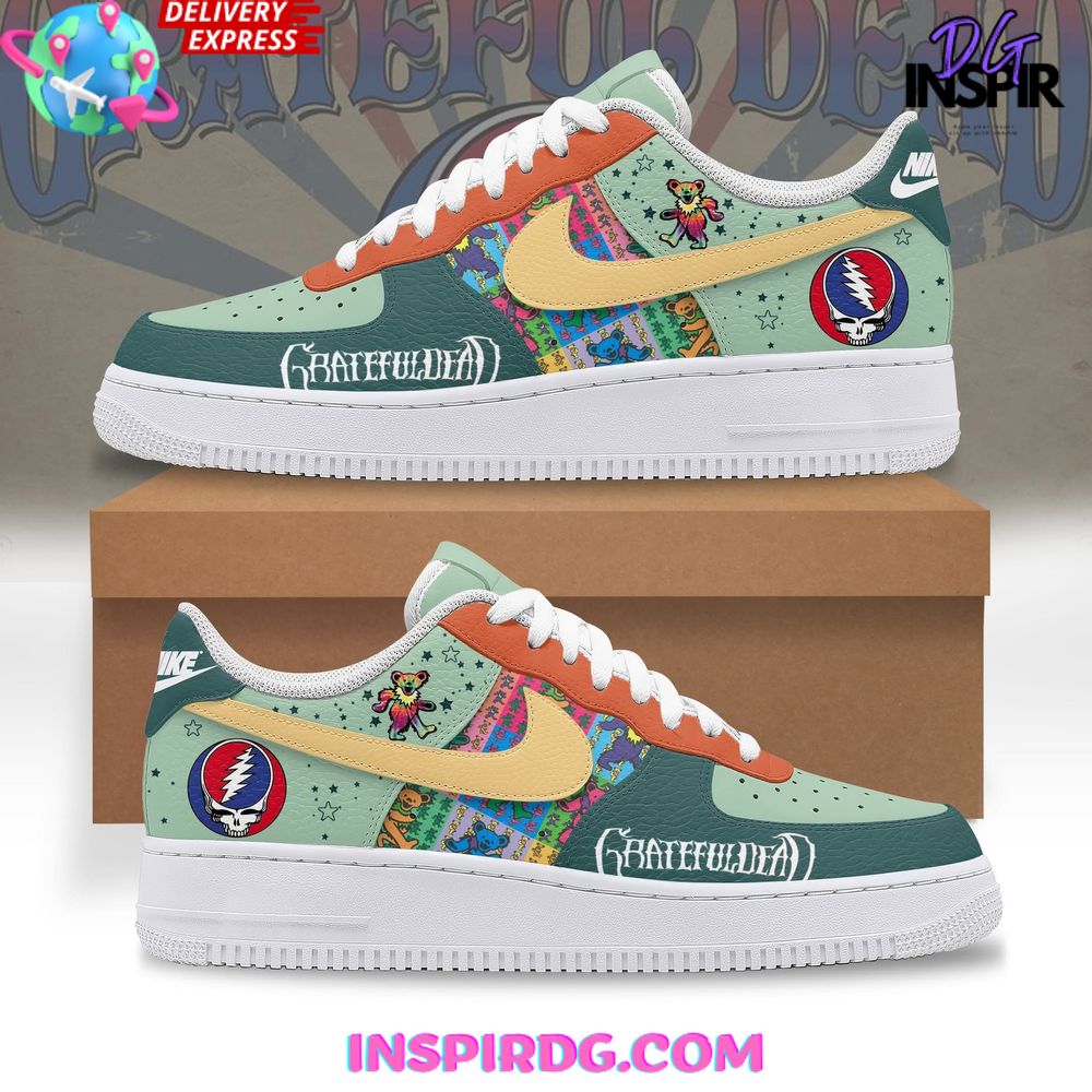 Grateful Dead Psychedelic Limited Edition Air Force 1