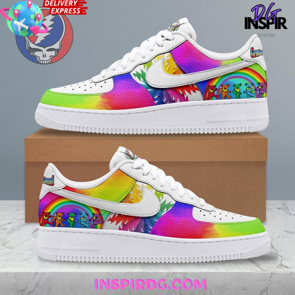 Grateful Dead Rainbow Limited Edition Air Force 1