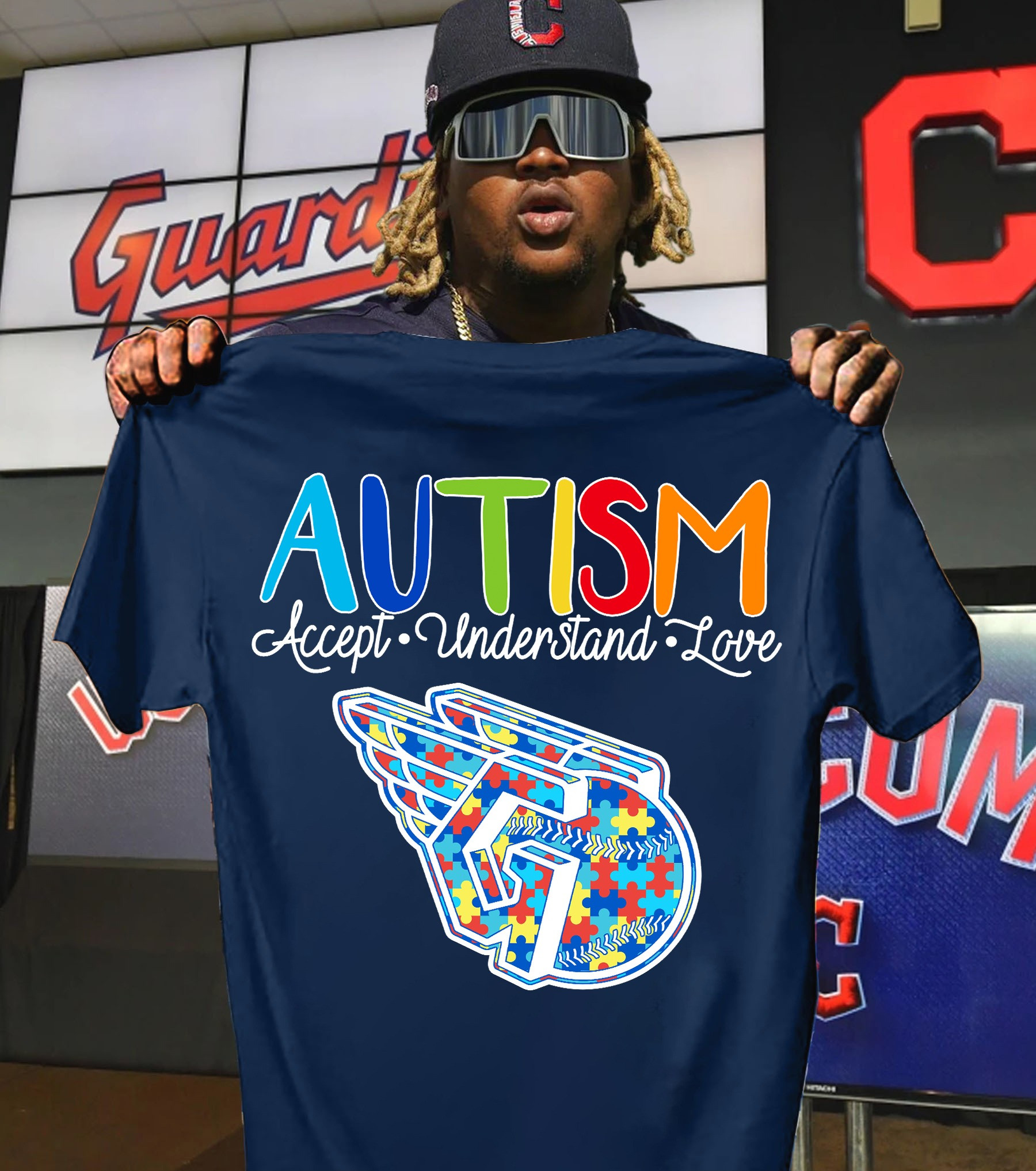 Guardians Guardians Autism Awareness T-Shirt Accept Understand Best For Him Her Oregontrailrvpk Shirt