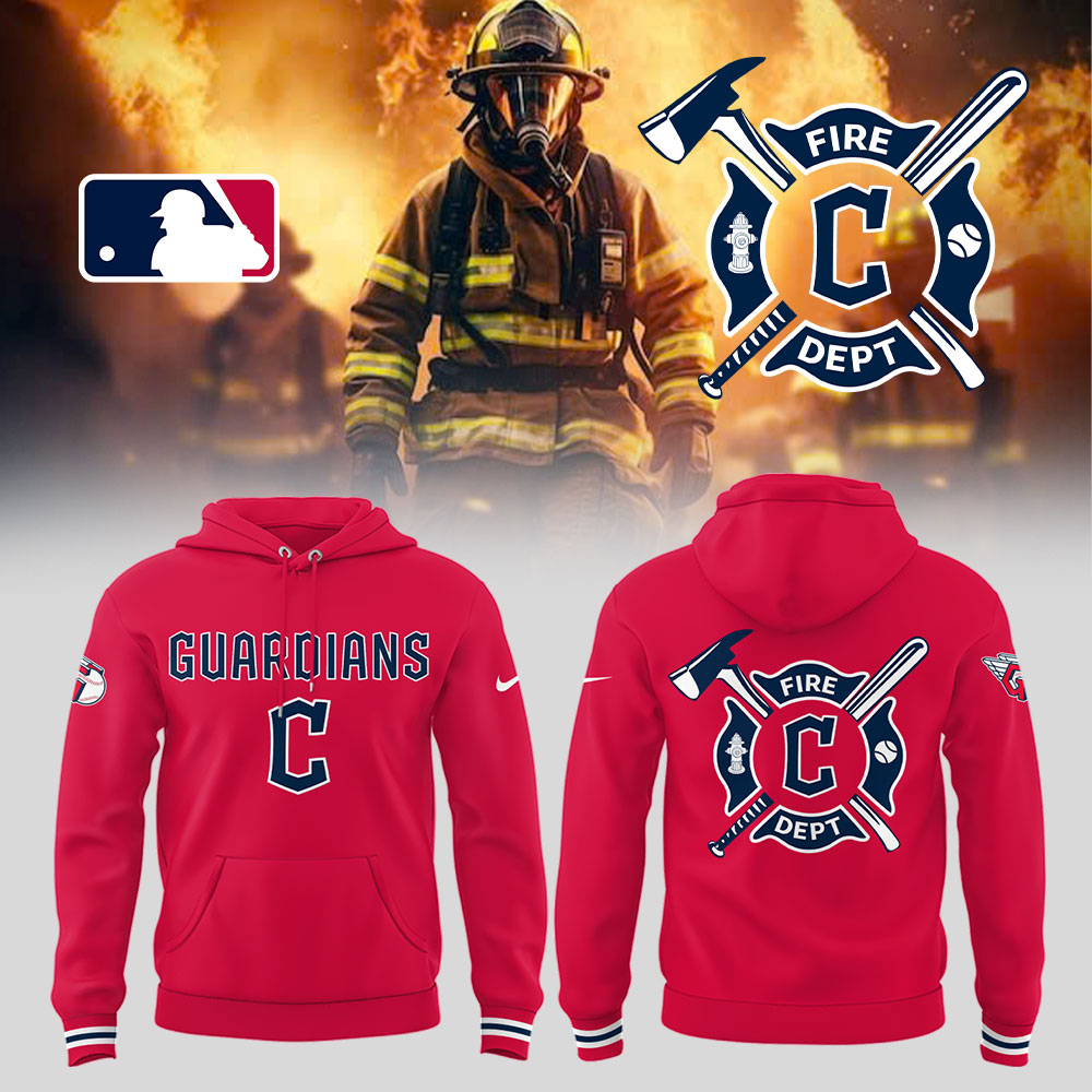Guardians x Firefighter Appreciation Night Hoodie Baseball Mom Gifts